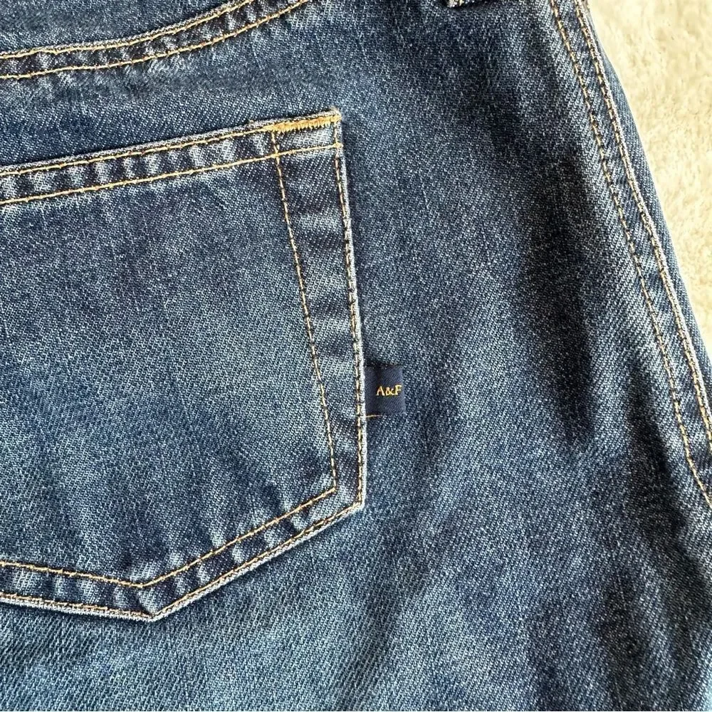 Abercrombie & Fitch Y2K Denim Mini Skirt Size 4